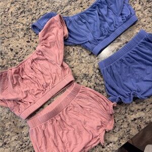 Kate Quinn Pink and Blue set 2t